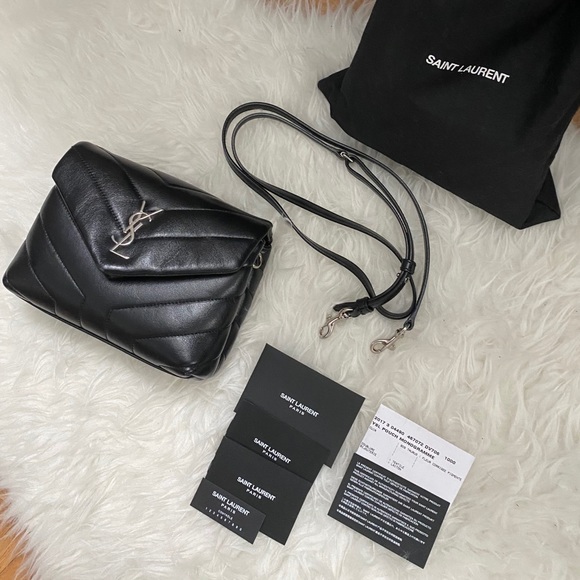 Saint Laurent Handbags - SOLD Saint laurent Black Toy LouLou Bag